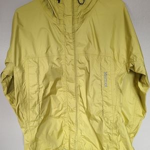 Marmot Rain Jacket, Large, Yellow-Green